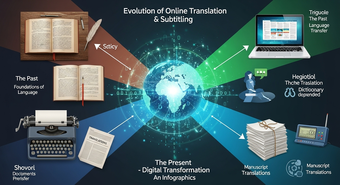 ترجمه و زیرنویس آنلاین؛ نگاهی جامع به گذشته، حال و آینده